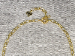  Колье из золотых тонких кожаных шнуров от Marina Lurye